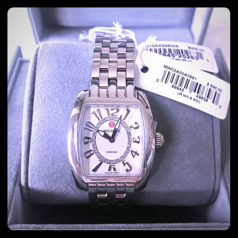 Michele 💎Diamond Urban Mini Watch 💎